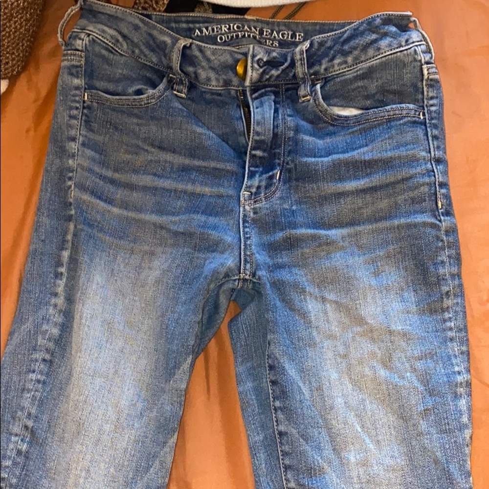 American Eagle High Rise Skinny Jeans